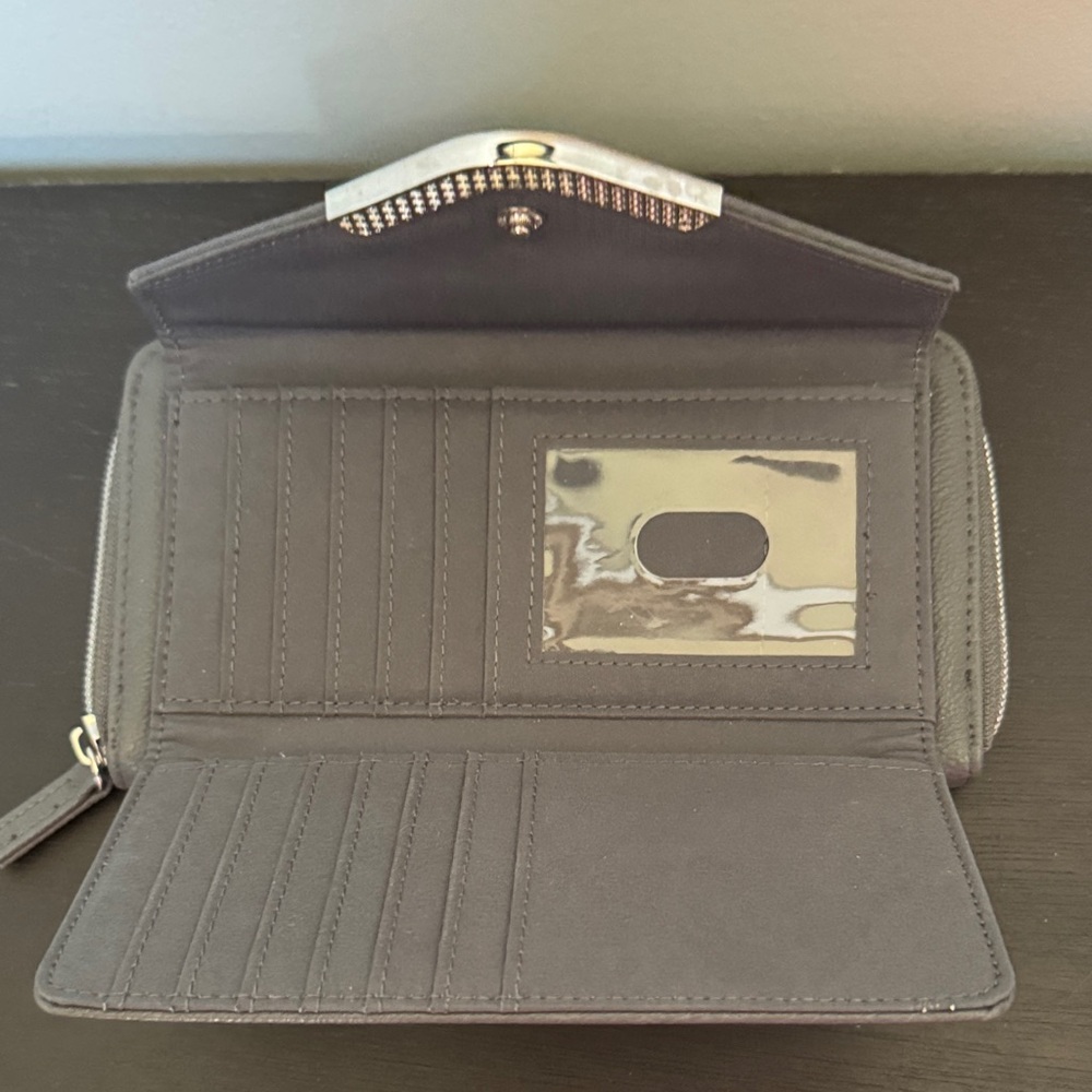 Gray Envelope Wallet - Picture 2 of 6
